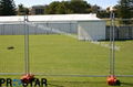 Portable Temporary Fence with Surface H.