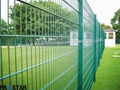 Galvanized Double Wire Welded Mesh Fence 1