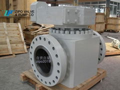 Top entry ball valve