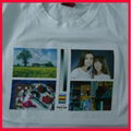 Light inkjet heat transfer paper