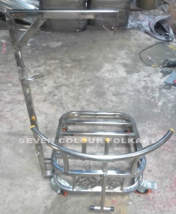 Reinforced drum cart with gong handle 3