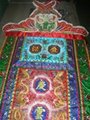 Ceremonial embroidered banner for religion ceremony, lion dance, dragon boat