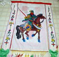 Ceremonial embroidered banner for religion ceremony, lion dance, dragon boat 11