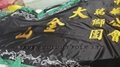 Embroidered banner and flags for association 2