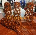 Bamboo pig cage for lion dance