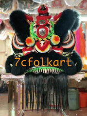 Lofuchi style lion heads with trim fur