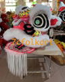 Futsan style lion heads with wool in different colors