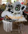 Futsan style lion heads with wool in different colors 3