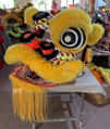 Futsan style lion heads with wool in different colors