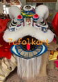 Futsan style lion heads with wool in different colors