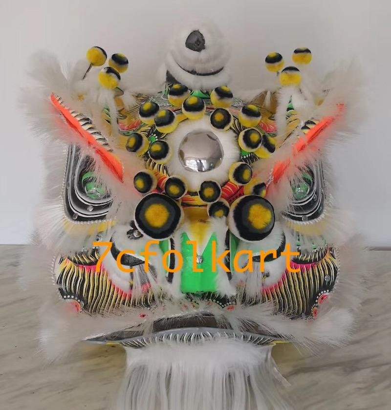 Chinese traditional lion heads 3