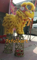 Bamboo pig cage for lion dance