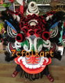 Futsan style traditional lion heads with bristle of good quality