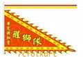 Flags and banners for kung fu club