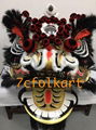 Futsan style traditional lion heads with bristle of good quality 12