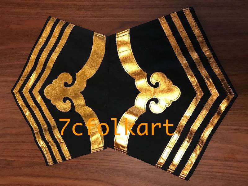 Hand-sewed leggings/gaiters for lion dance and dragon dance 3