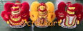 Futsan lion heads in different colors