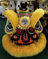 Golden yellow sheep fur hoksan style lion heads