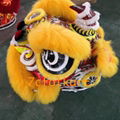 Golden yellow sheep fur futsan style lion heads 5