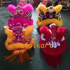 Futsan lion heads in different colors