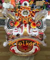 Futsan style traditional lion heads with bristle of good quality 8