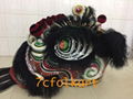 Ram fur futhok style lion heads of good quality 12