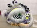 Ram fur futhok style lion heads of good quality