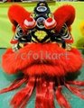 Law Fu Zi lion heads with wool