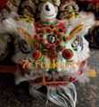 Chinese traditional lion heads with white bristle 3