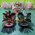 Futsan style traditional mini lions 9 cun / 12 inches 1