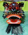 Beautiful painting Futsan style traditional lion head 5