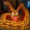 LED southern dragon with lights inside