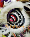 Lo fu chi lion heads with wolf fur 3