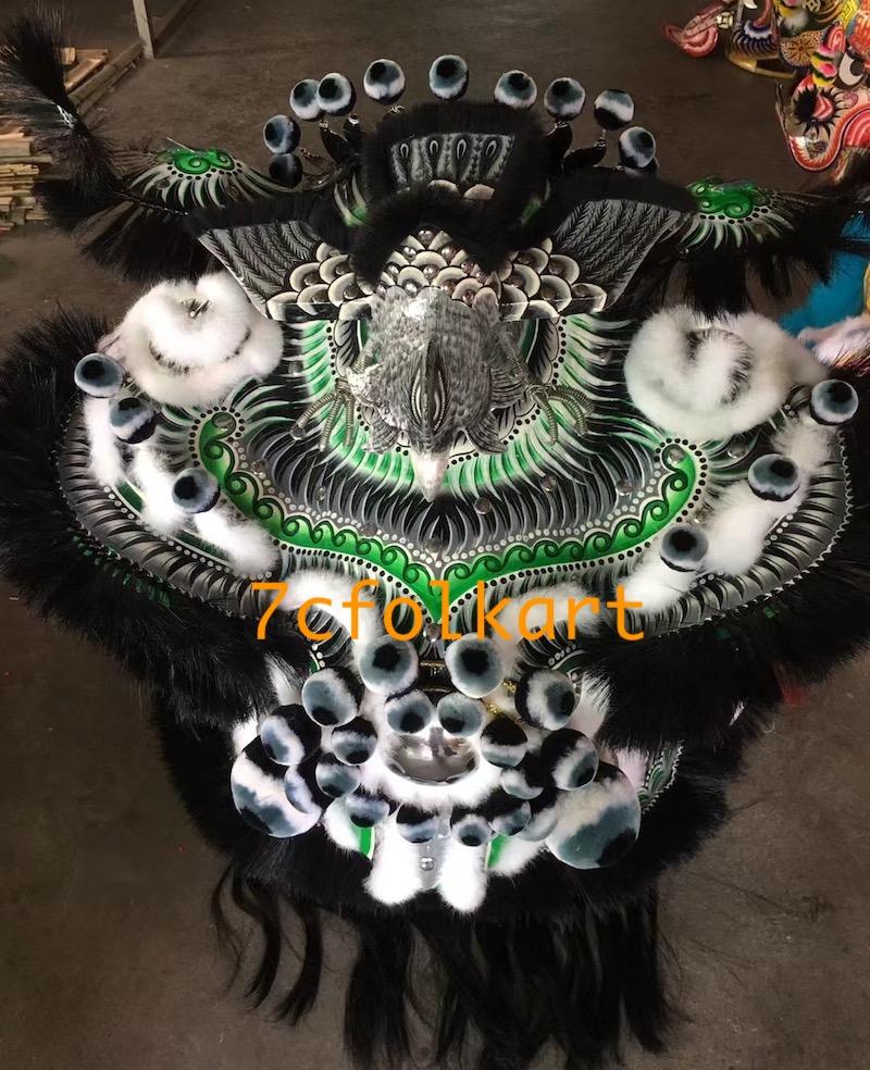 Eagle horn traditional lion head 3