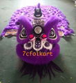 Purple hoksan style lion head of good quality 3