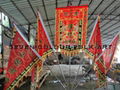 Flags and banners for kung fu club 20