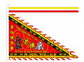 Flags and banners for kung fu club