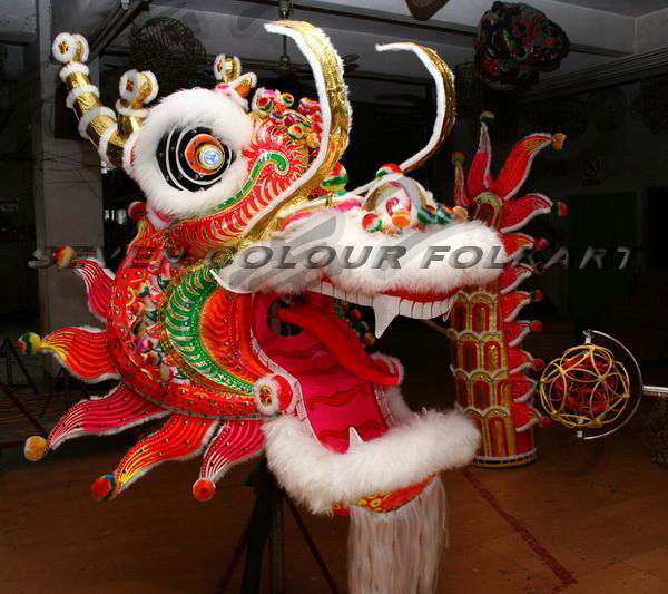 Chinese traditional southern dragon set 3