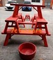 Benches for lion dance