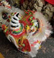 Traditional three generals Liu Bei, Guan Gong and Zhang Fei bristle lion heads 5