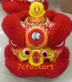 Modern sheep fur Futsan style lion heads 3