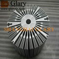 GLR-HS-269 171mm round aluminum extrusion heatsink 1