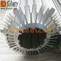 GLR-HS-1640 189mm round aluminum led heatsink