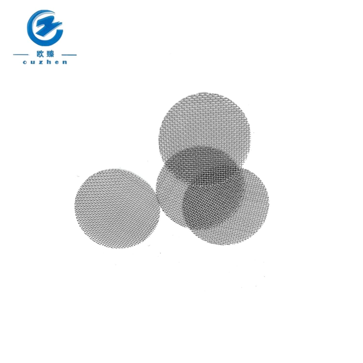  stainless steel wire mesh filter disc 2