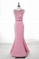 Embroidery Beaded Bride Bridesmaid Dresses 2