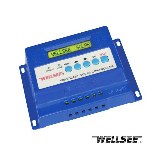 Wellsee Manufacture of New Solar controller,three-staged Batter charge regulator 3