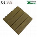 China Manufacturer WPC DIY Decking Tiles  2