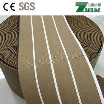 Discount Long lifetime outdoor PVC boat decking 4