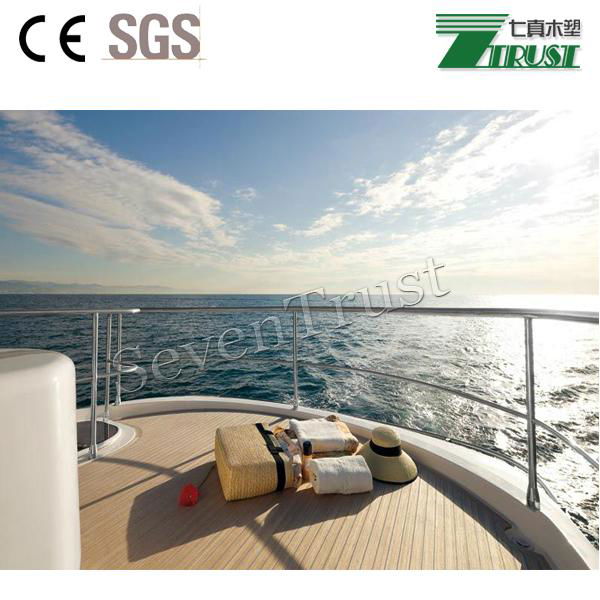 Discount Long lifetime outdoor PVC boat decking 5