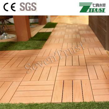 Garden decoration Decking Floor Wood Plastic Composite WPC DIY Decking  4